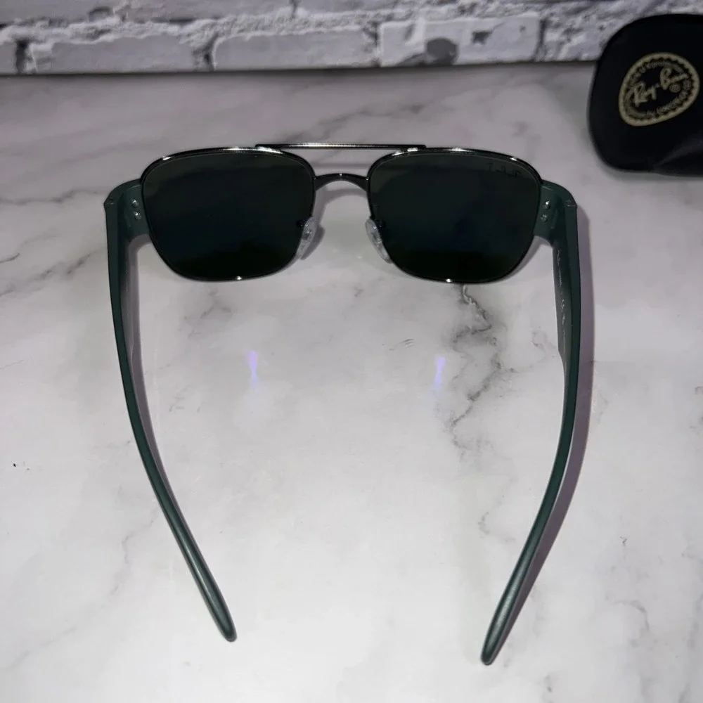 NEW Ray-Ban RB3751 Chromance Polarized Aviator Sunglasses Liteforce 5/18/140